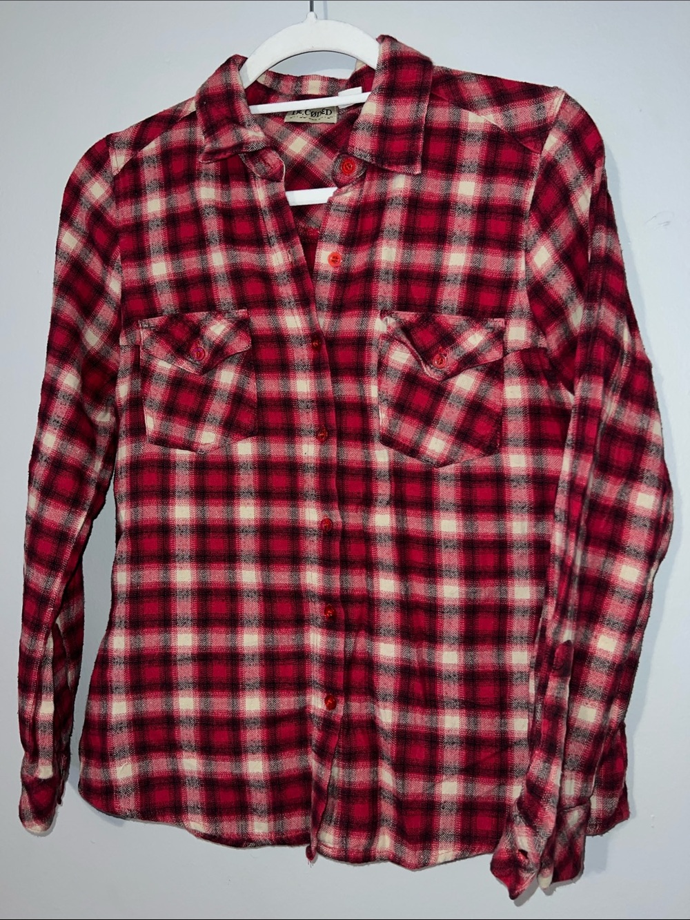 Decoded size M bling button up - Picture 3 of 8